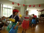 デイサービス夏祭り　フラダンス